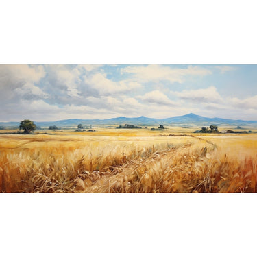 Peinture Paysage Campagne